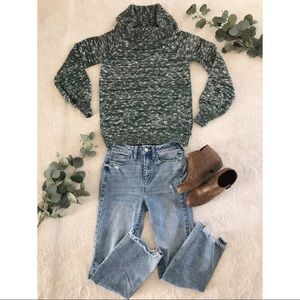 Wyld Hart Cowled Neck Sweater